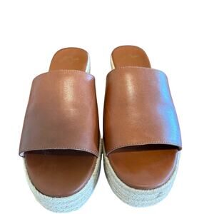 J. Crew Women's Tan Espadrille Slides